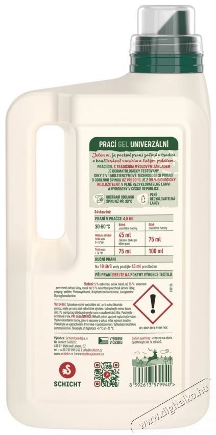 Jelen Mos&oacute;g&eacute;l univerz&aacute;lis 2,7 l (60 mos&aacute;s) H&aacute;ztart&aacute;s / Otthon / K&uuml;lt&eacute;r - Tiszt&iacute;t&oacute; / mos&oacute; - Tiszt&iacute;t&oacute;szer - 537883