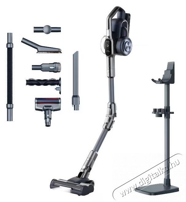 JIMMY H11 Pro Hercules vezet&eacute;k n&eacute;lk&uuml;li &aacute;ll&oacute; porsz&iacute;v&oacute;, 700 W, 260 AW, 90 perc &uuml;zemidő, intelligens LED-kijelző, 0,6 l porzs&aacute;k, fekete H&aacute;ztart&aacute;s / Otthon / K&uuml;lt&eacute;r - Porsz&iacute;v&oacute; / takar&iacute;t&oacute;g&eacute;p - K&eacute;zi / &aacute;ll&oacute; porsz&iacute;v&oacute; - 536936