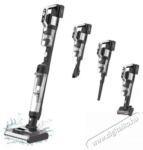 JIMMY PW11 Pro 4 az 1-ben F&uuml;ggőleges vezet&eacute;k n&eacute;lk&uuml;li porsz&iacute;v&oacute; mos&aacute;ssal, nedves/sz&aacute;raz sz&iacute;v&aacute;s, teljes&iacute;tm&eacute;ny 460 W, akkumul&aacute;tor 4600 mAh, auton&oacute;mia ak&aacute;r 80 percig, fekete H&aacute;ztart&aacute;s / Otthon / K&uuml;lt&eacute;r - Porsz&iacute;v&oacute; / takar&iacute;t&oacute;g&eacute;p - K&eacute;zi / &aacute;ll&oacute; porsz&iacute;v&oacute; - 536940