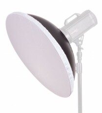 Jinbei QZ-70 Beauty Dish reflektor diffúzorral Fotó-Videó kiegészítők - Fényterelő - Beauty Dish - 278372