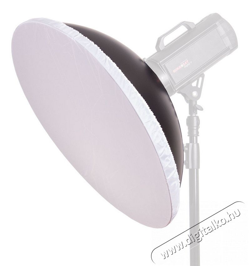 Jinbei QZ-70 Beauty Dish reflektor diffúzorral Fotó-Videó kiegészítők - Fényterelő - Beauty Dish - 278372