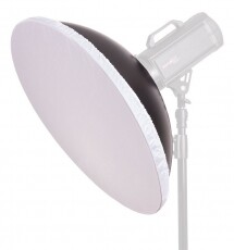 Jinbei QZ-70 Beauty Dish reflektor diffúzorral Fotó-Videó kiegészítők - Fényterelő - Beauty Dish - 278372