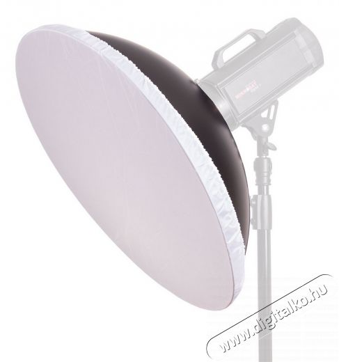 Jinbei QZ-70 Beauty Dish reflektor diffúzorral Fotó-Videó kiegészítők - Fényterelő - Beauty Dish - 278372