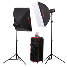 Jinbei Spark Kit (2x 300Ws) Fotó-Videó kiegészítők - Vaku - Stúdió vaku - 275512