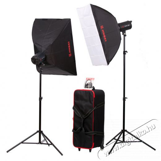 Jinbei Spark Kit (2x 300Ws) Fotó-Videó kiegészítők - Vaku - Stúdió vaku - 275512