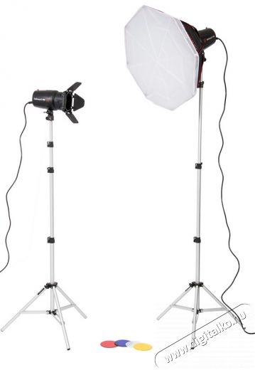 Jinbei DII-250 vakuszett (2x 250Ws) Fotó-Videó kiegészítők - Vaku - Stúdió vaku - 297915