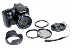 JJC Canon SX50 napellenző, adapter, szűrőkészlet - 25SX50K Fotó-Videó kiegészítők - Szűrő - Szűrő készlet - 273814