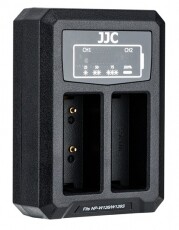 JJC DCH-NPW126 Dual USB töltő (FUJIFILM NP-W126) Akkuk és töltők - Li-ion akkumulátor és töltő (utángyártott) - Töltő - 354346