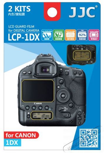 JJC LCP-1DX LCD kijelző védő fólia Fotó-Videó kiegészítők - Lcd védő - 278711