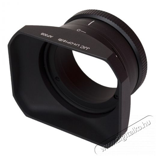 JJC LH-CP18 fekete napellenző Coolpix A-hoz - 25LH-CP18BLACK Fotó-Videó kiegészítők - Objektív kiegészítő - Napellenző - 273802