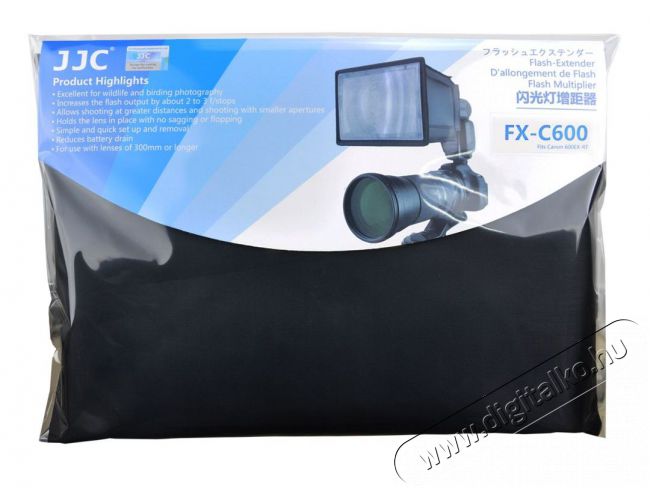 JJC FX-C600 mini szoftbox Canon vakuhoz Fotó-Videó kiegészítők - Fényterelő - Softbox - 293336