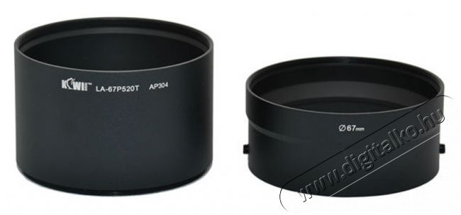 JJC Szűrő adapter Nikon P520-hoz 67mm - 25LA-67P520T Fotó-Videó kiegészítők - Objektív kiegészítő - Konverter / adaptergyűrű / adaptertubus - 273901