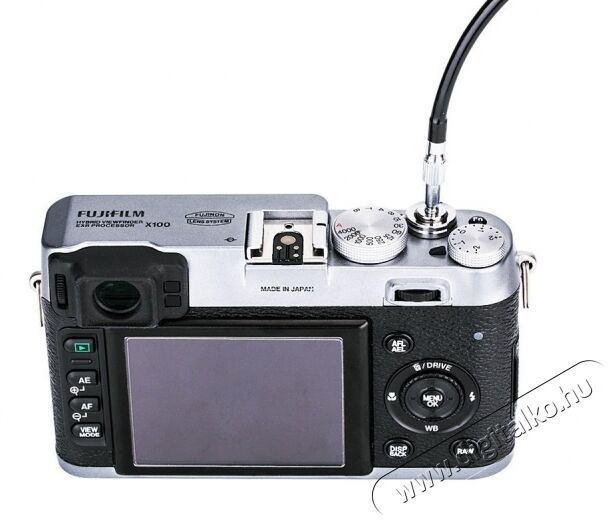 JJC TCR-70BK távkioldó kábel 70cm - fekete Fotó-Videó kiegészítők - Távkioldó - Vezetékes távkioldó (utángyártott) - 318753