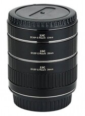 JJC AET-CS (II) közgyűrű szett CANON EF/EF-S 12/20/36MM Fotó-Videó kiegészítők - Objektív kiegészítő - Közgyűrű - 354334