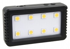 JJC LED-8 mini LED video lámpa Fotó-Videó kiegészítők - Lámpa - LED lámpa - 293337