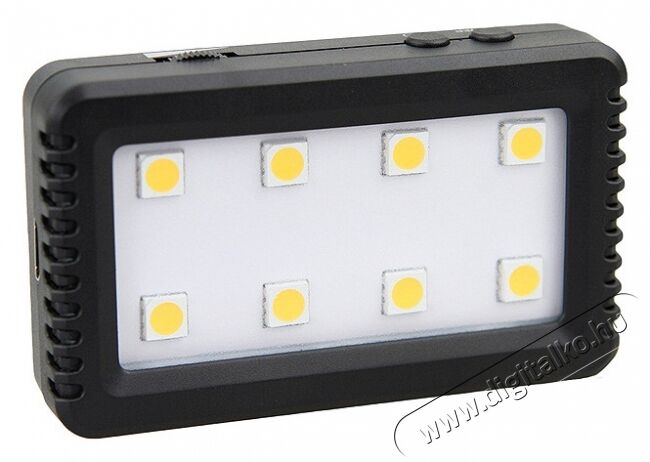 JJC LED-8 mini LED video lámpa Fotó-Videó kiegészítők - Lámpa - LED lámpa - 293337