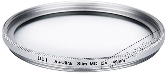 JJC Ultra slim MC UV (25F-MCUV49SILVE) szűrő 49mm - ezüst Fotó-Videó kiegészítők - Szűrő - UV szűrő - 354332