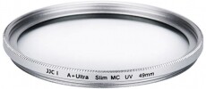 JJC Ultra slim MC UV (25F-MCUV49SILVE) szűrő 49mm - ezüst Fotó-Videó kiegészítők - Szűrő - UV szűrő - 354332