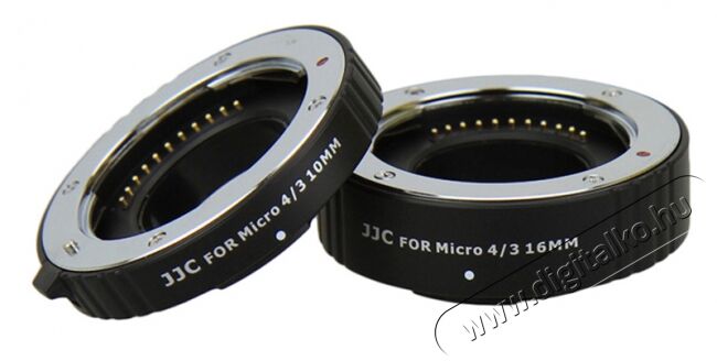 JJC AET-M43S II Közgyűrű szett M 4/3 Fotó-Videó kiegészítők - Objektív kiegészítő - Közgyűrű - 354336