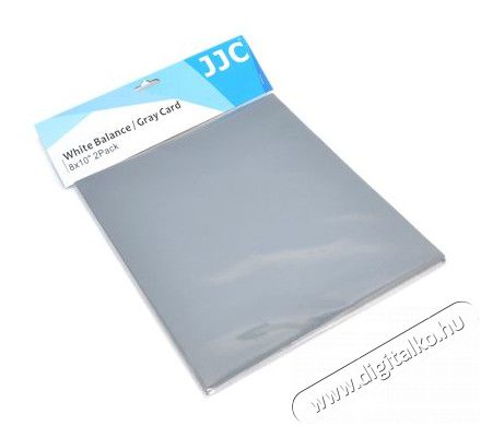 JJC GC-1 20x25 cm szürke kártya 2 db Fotó-Videó kiegészítők - Egyéb fotó-videó kiegészítő - Szürkekártya - 293298