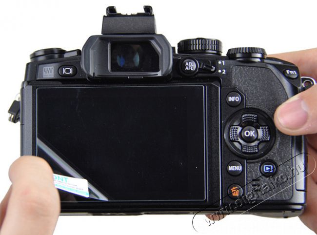 JJC GSP-K70 LCD védő üveg (PENTAX K-70, K-S2) Fotó-Videó kiegészítők - Lcd védő - 318916