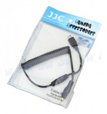 JJC R Kábel (Fujifilm RR-90) - 90CABLE-R Fotó-Videó kiegészítők - Vaku kiegészítő - Szinkron kábel - 275745