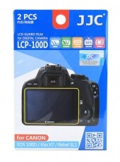JJC LCP-100D LCD védő fólia (CANON EOS 100D) Fotó-Videó kiegészítők - Lcd védő - 320613