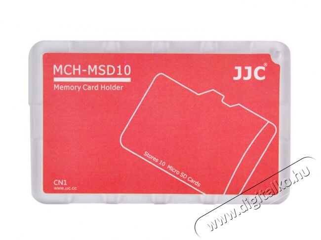 JJC MCH-MSD10CN memóriakártya tartó Memória kártya / Pendrive - Memória kártya tartó tok - 318974