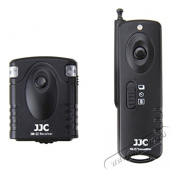 JJC 14JM-B (II) rádiós távkioldó - Nikon (MC-30) Fotó-Videó kiegészítők - Távkioldó - Vezeték nélküli távkioldó (utángyártott) - 293315