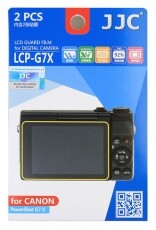 JJC LCD védő fólia (CANON G7 X MII, G5/G7/G9 X) Fotó-Videó kiegészítők - Lcd védő - 318932