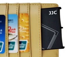 JJC MCH-SD4GR memóriakártya tartó - fekete Memória kártya / Pendrive - Memória kártya tartó tok - 318976