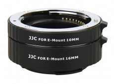 JJC AET-NEXS Sony makró közgyűrű sor Fotó-Videó kiegészítők - Objektív kiegészítő - Közgyűrű - 318758