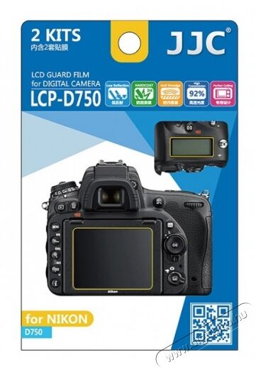 JJC LCP-D750 LCD kijelző védő fólia Fotó-Videó kiegészítők - Lcd védő - 293353