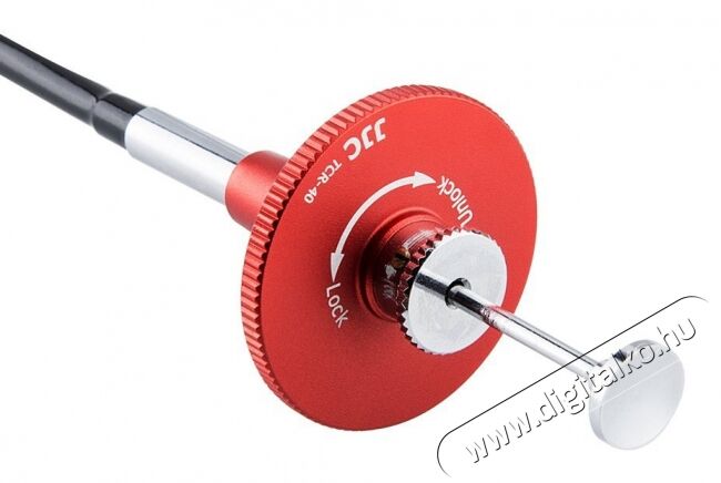 JJC TCR-40R távkioldó kábel 40cm - piros Fotó-Videó kiegészítők - Távkioldó - Vezetékes távkioldó (utángyártott) - 318752