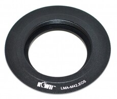 JJC M42-EOS adaptergyűrű - 90LMA-M42_EOS Fotó-Videó kiegészítők - Objektív kiegészítő - Konverter / adaptergyűrű / adaptertubus - 273793