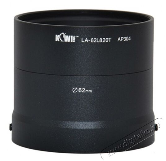 JJC Szűrő adapter Nikon L820-hoz 62mm - 25LA-62L820T Fotó-Videó kiegészítők - Objektív kiegészítő - Konverter / adaptergyűrű / adaptertubus - 273904