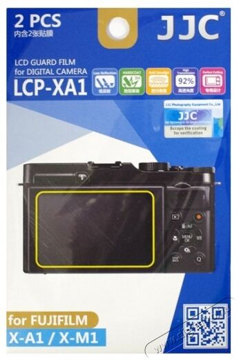 JJC LCP-XA1 LCD kijelző védő fólia Fotó-Videó kiegészítők - Lcd védő - 278695