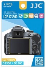JJC LCP-D3300 LCD kijelző védő fólia Fotó-Videó kiegészítők - Lcd védő - 278705