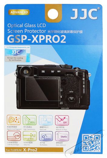 JJC GSP-XPRO2 LCD kijelző védő üveg Fotó-Videó kiegészítők - Lcd védő - 318920