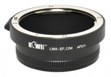 JJC EF-M adaptergyűrű EOS M-hez - 90LMA-EF_C/M Fotó-Videó kiegészítők - Objektív kiegészítő - Konverter / adaptergyűrű / adaptertubus - 273795