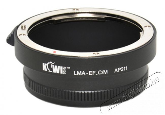 JJC EF-M adaptergyűrű EOS M-hez - 90LMA-EF_C/M Fotó-Videó kiegészítők - Objektív kiegészítő - Konverter / adaptergyűrű / adaptertubus - 273795