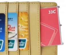 JJC MCH-SD4CN memóriakártya tartó - piros Memória kártya / Pendrive - Memória kártya tartó tok - 318975