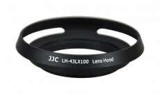 JJC LH-43LX100 (Panasonic DMC-LX100) fekete napellenző Fotó-Videó kiegészítők - Objektív kiegészítő - Napellenző - 325228
