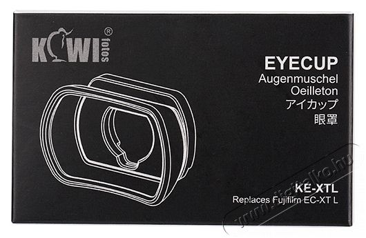 JJC KE-XTL szemkagyló kamerához (Fujifilm GFX100, X-T1, X-T2, X-T3, X-H1) Fotó-Videó kiegészítők - Kereső / kijelző és tartozékaik - Szemkagyló - 361063