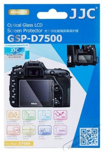 JJC GSP-D7500 LCD védő üveg (NIKON D7500) Fotó-Videó kiegészítők - Lcd védő - 328050