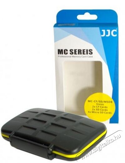 JJC MC-CF/SD/MSD8 memóriakártya tartó Memória kártya / Pendrive - Memória kártya tartó tok - 318973