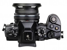 JJC Z-O14-42IIB (Olympus) automatikus objektívsapka és napellenző - fekete Fotó-Videó kiegészítők - Objektív kiegészítő - Objektívsapka - 318835