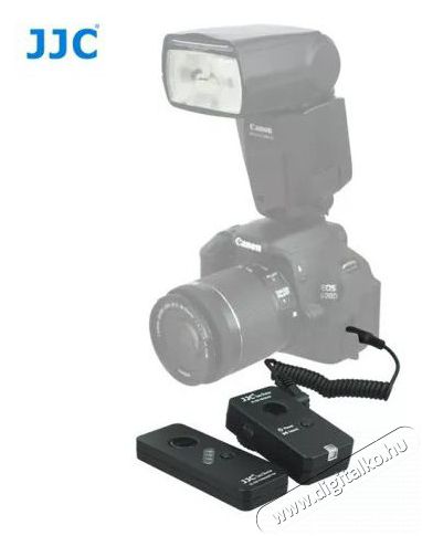 JJC ES-628C1 rádiós távkioldó Canon N3 Fotó-Videó kiegészítők - Távkioldó - Vezeték nélküli távkioldó (gyári) - 377096