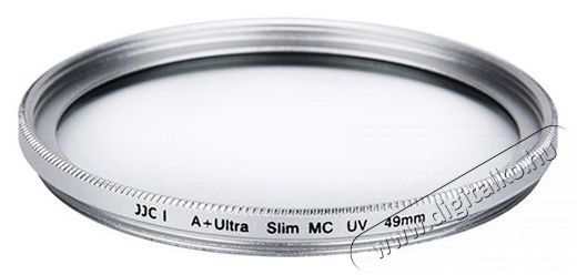 JJC F-MCUV49 ultra vékony multi bevonatú UV szűrő 49mm - ezüst Fotó-Videó kiegészítők - Szűrő - UV szűrő - 377129