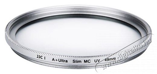 JJC F-MCUV49 ultra vékony multi bevonatú UV szűrő 49mm - ezüst Fotó-Videó kiegészítők - Szűrő - UV szűrő - 377129